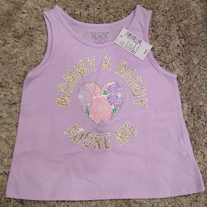 The Children's Place Purple Tank Top